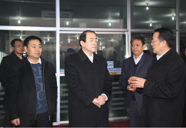 济宁市委书记马平昌到华体会（中国）公司莅临视察指导