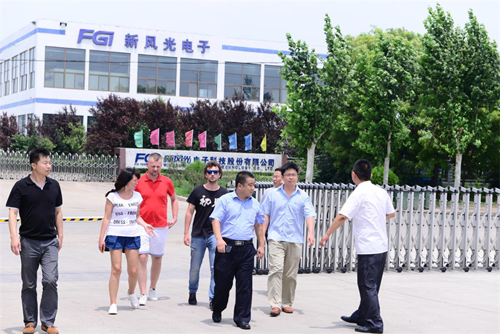 俄罗斯某股份有限公司客人莅临华体会（中国）考察